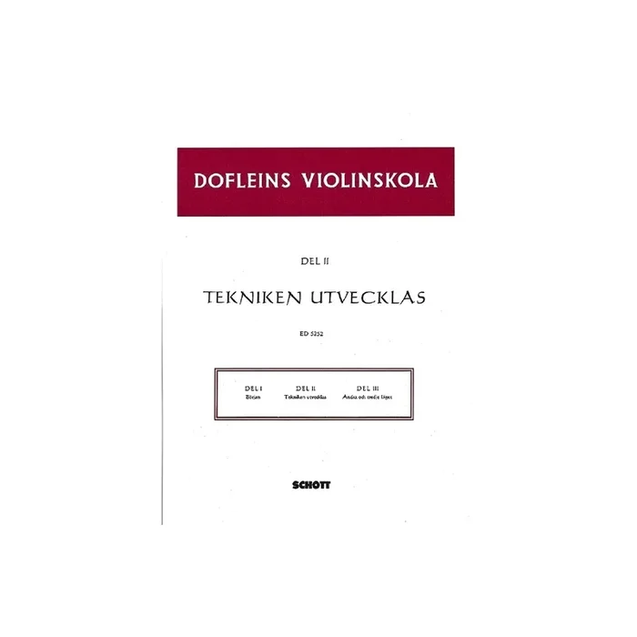 Dofleins Violinskola Vol. 2