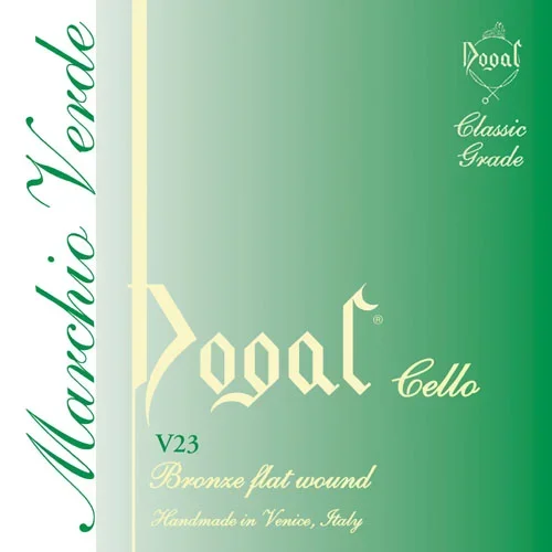 Dogal Cello String Set, Green