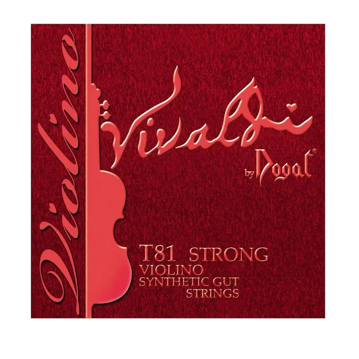 Dogal Violin String Vivaldi, Aluminium Wound D 3