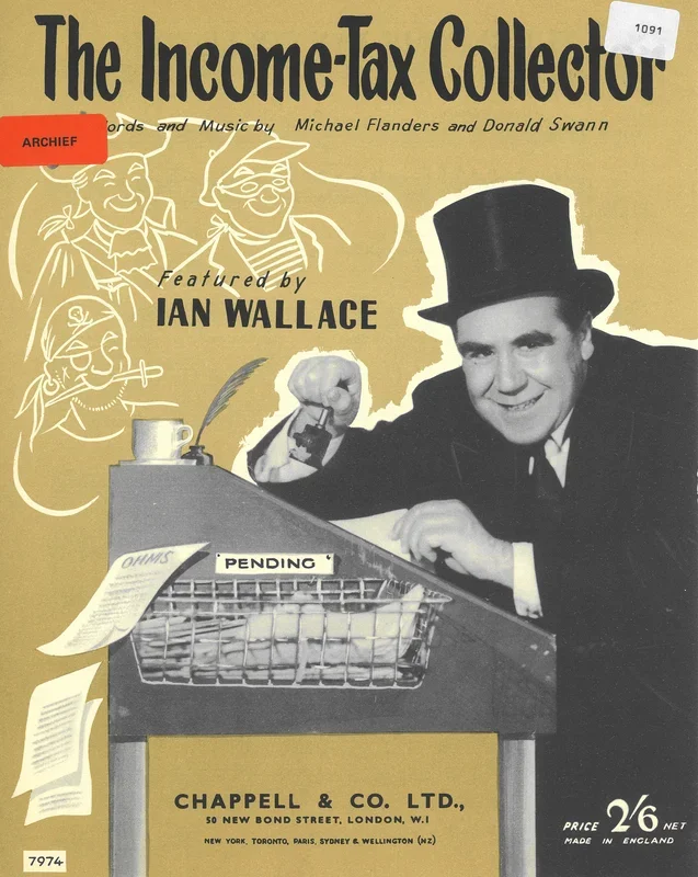 Donald Swann : Donald Swann : The Income-Tax Collector – Piano, Voice – Faber Digital