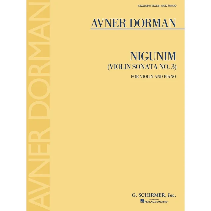 Dorman, Avner – Nigunim (Violin Sonata No. 3)