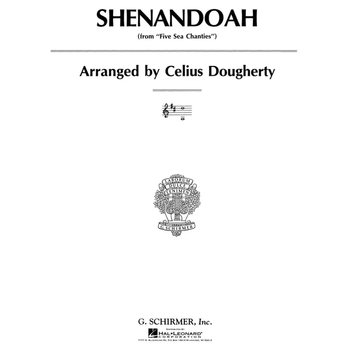 Dougherty, Celius – Shenandoah (from 5 Sea Chanties)