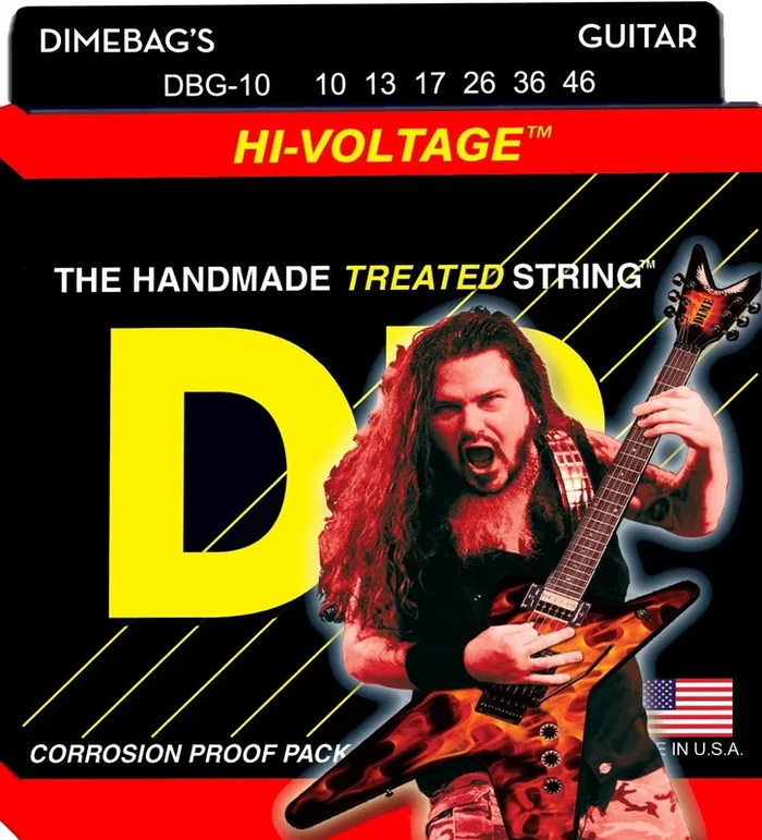 DR Strings DBG-10-46 Dimebag Darrell’s Electric Guitar Strings