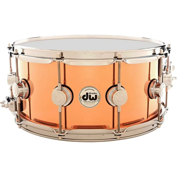 Drum Workshop Collector’s Series 6.5 x 14 Snare Drum – Polished Copper
