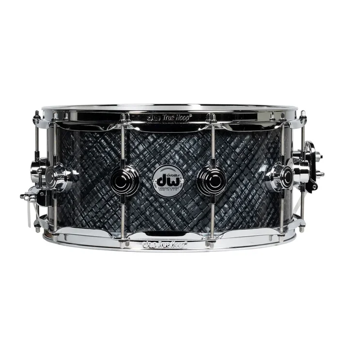 Drum Workshop Collectors Series 6.5×14 VLX Snare Drum – Classic Grey Marine