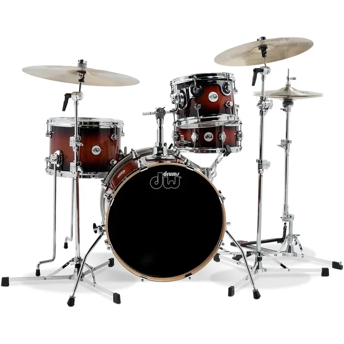 Drum Workshop Design Mini Pro 4-Piece – Tobacco Burst
