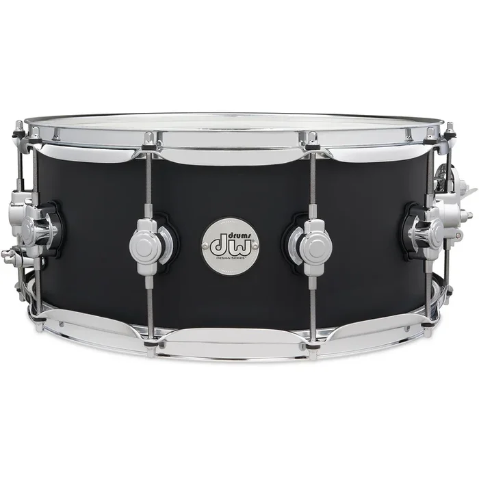 Drum Workshop Design Series 6×14 Snare Drum – Matte Black