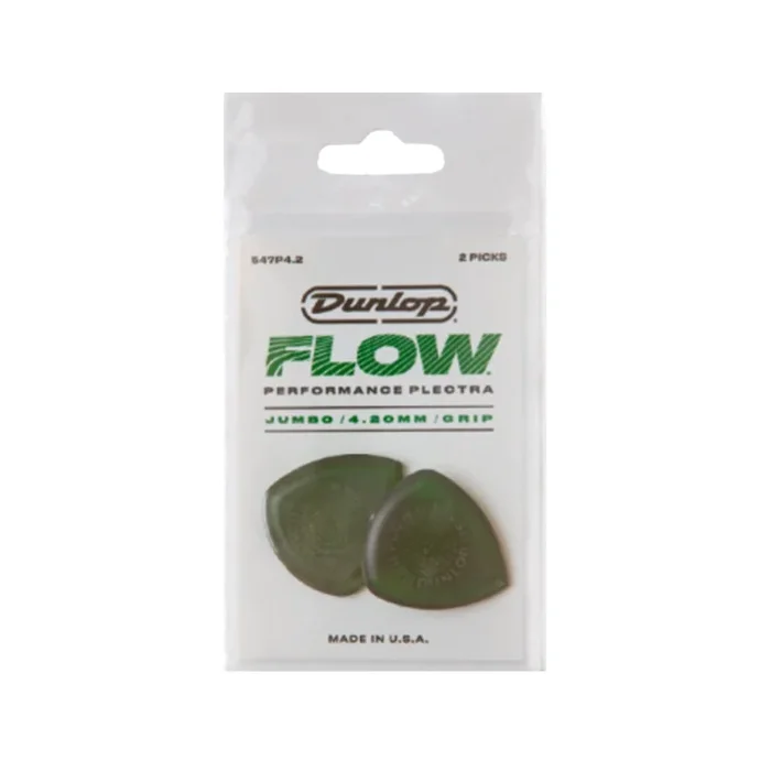 Dunlop Flow Jumbo Grip 4.20mm Pick 2 Pack – 547P420
