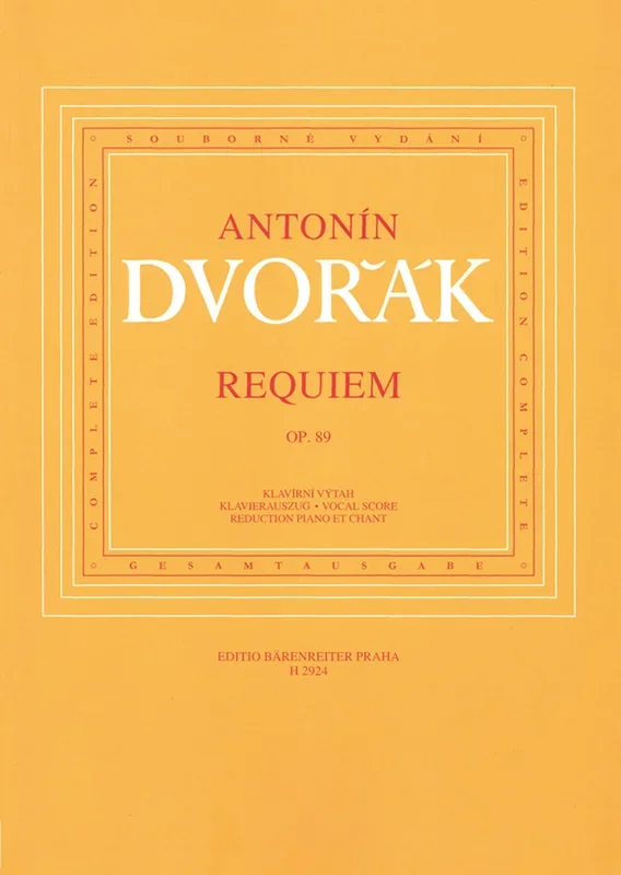 Dvořák: Requiem, Op. 89