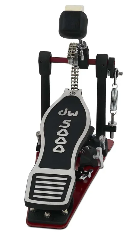 DW 5000 Series Accelerator Solid Footbard Single Bass Drum Pedal w/ Bag