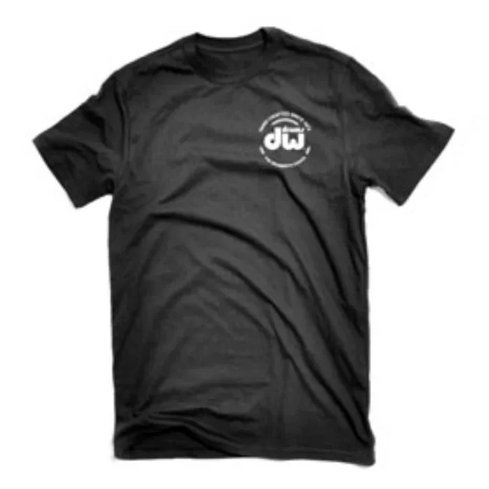DW Drums Workshop Logo Corp T-Shirt in Black (Small)