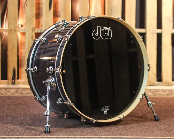 DW Performance Ebony Stain Bass Drum – 14×22
