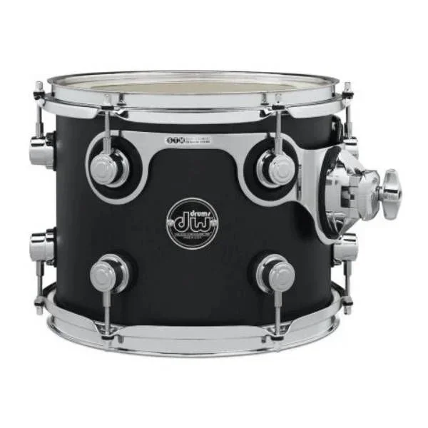 DW Performance Series 10×8 Rack Tom in Charcoal Metallic Hard Satin