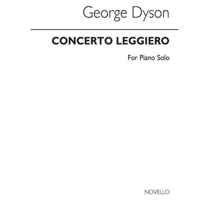 Dyson, George – Concerto Leggiero (Piano Solo Part)