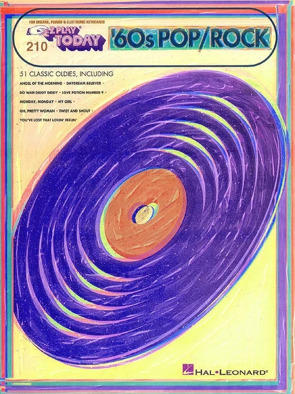 E-Z Play Piano 210, 60s Pop Rock Hits