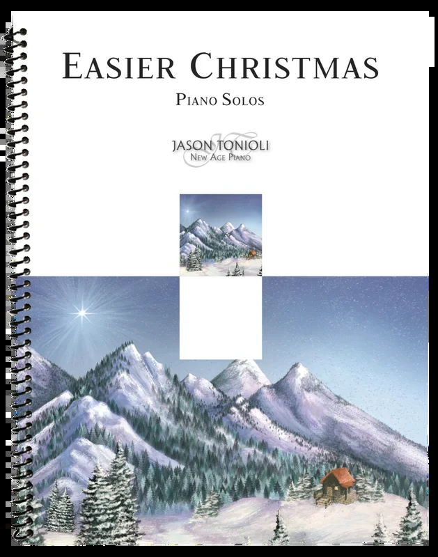 Easier Christmas Piano Solos Music Book (Spiral Bound)
