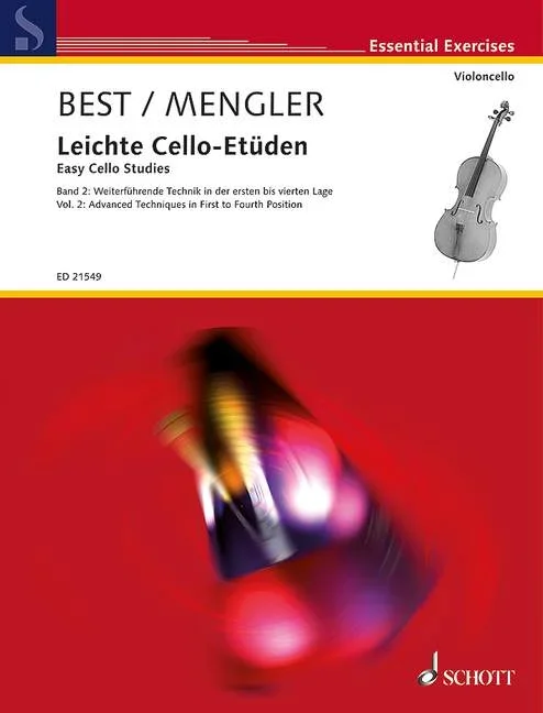 Easy Cello Studies – Volume 2 (Advanced Techniques in 1st-4th Position)