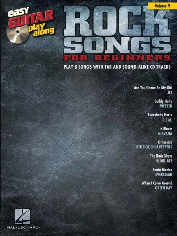 Easy Guitar Playalong: Vol 9: Rock Songs For Beginners