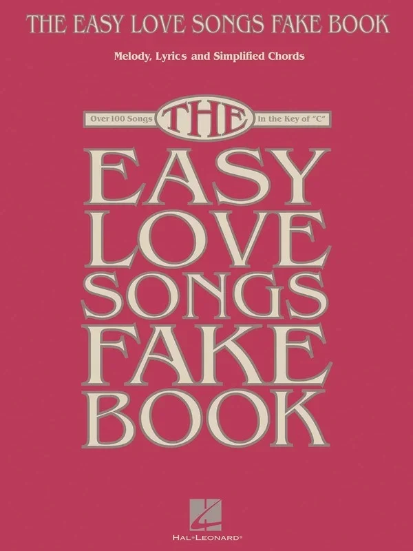 Easy Love Songs Fake Book (Softcover Book)