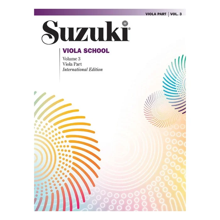 École d’alto Suzuki Alto Partie Volume 3 (Révisé)