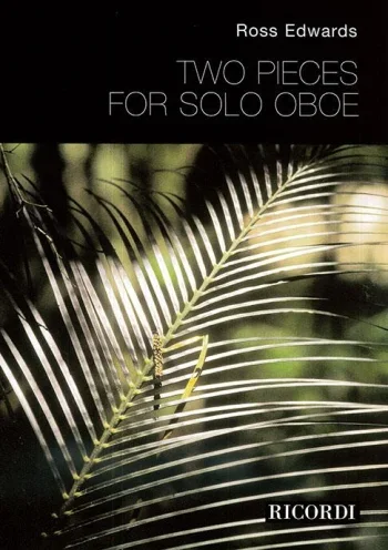 Edwards : Two Pieces: Oboe Solo (Ricordi)