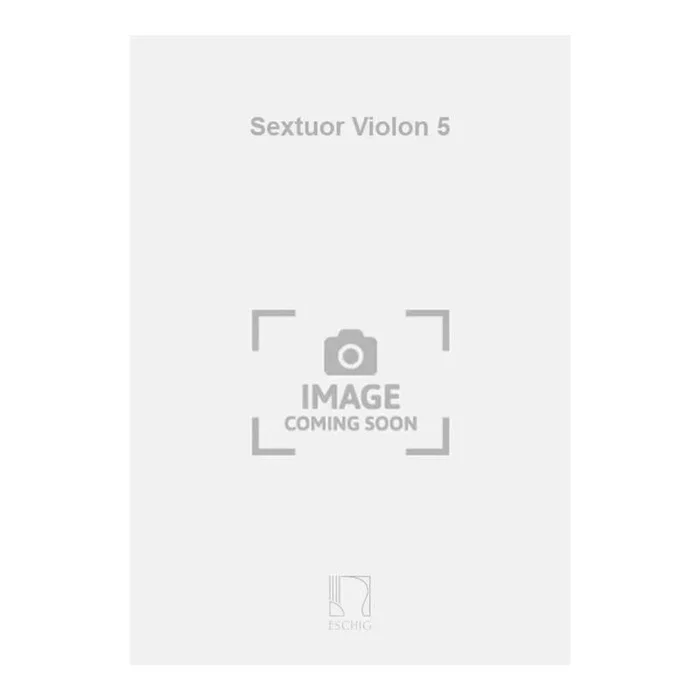 El-Khoury, Bechara – Sextuor Violon 5