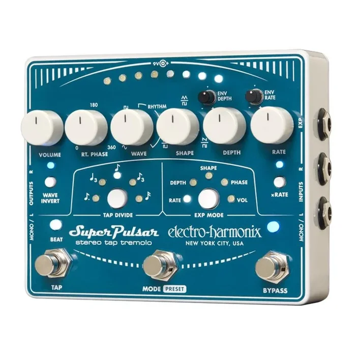 Electro Harmonix EHX Super Pulsar Guitar Effects Pedal