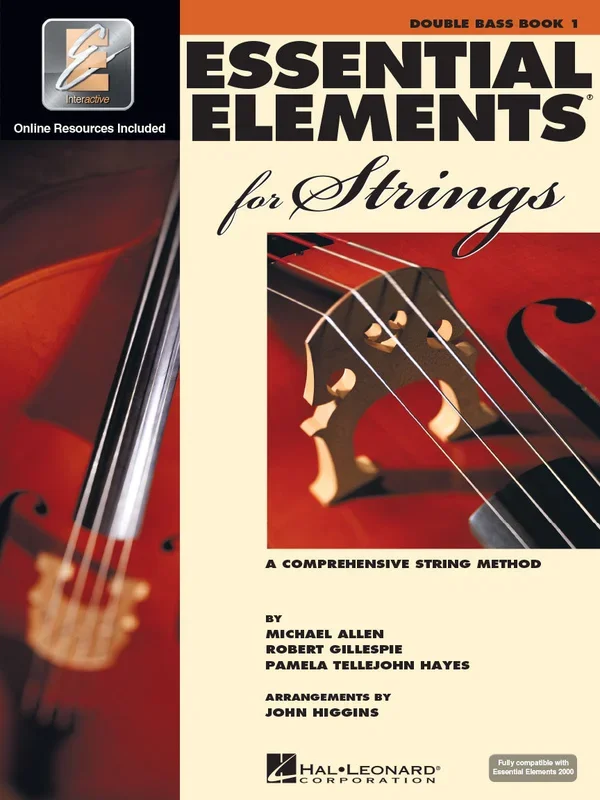 Elementos Esenciales Para Cuerdas – Contrabajo Libro 1