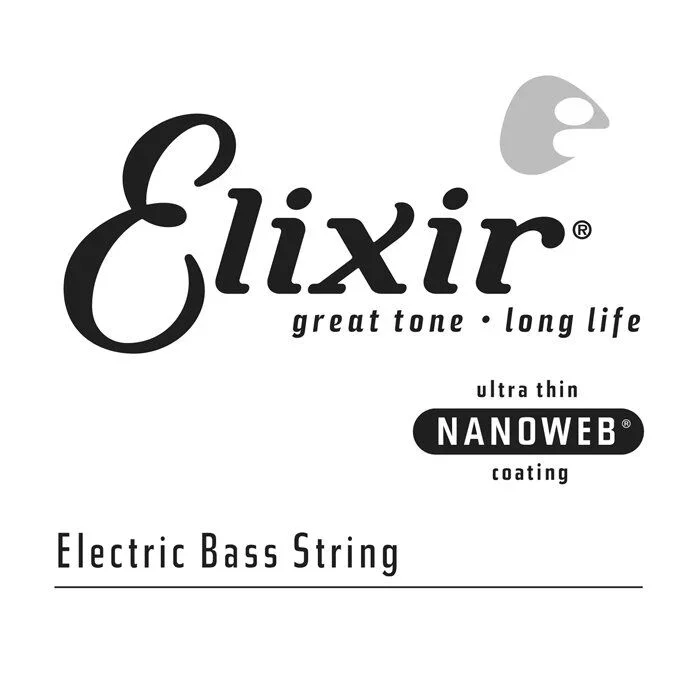 Elixir 15350 Nanoweb Single Bass String .050 Gauge