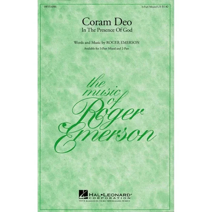 Emerson, Roger – Coram Deo