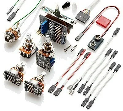EMG Set, 3 Pickup Push/Pull Long Shaft