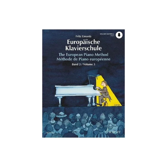 Emonts, Fritz – The European Piano Method Vol. 3