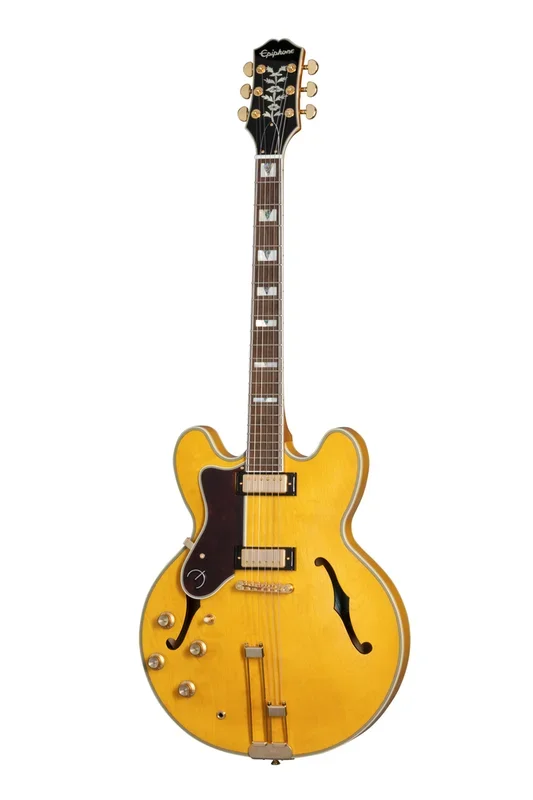 Epiphone Sheraton Frequensator Natural Left Handed Electric Guitar