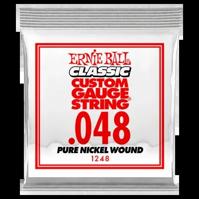 Ernie Ball .048 Pure Nickel Round Wound