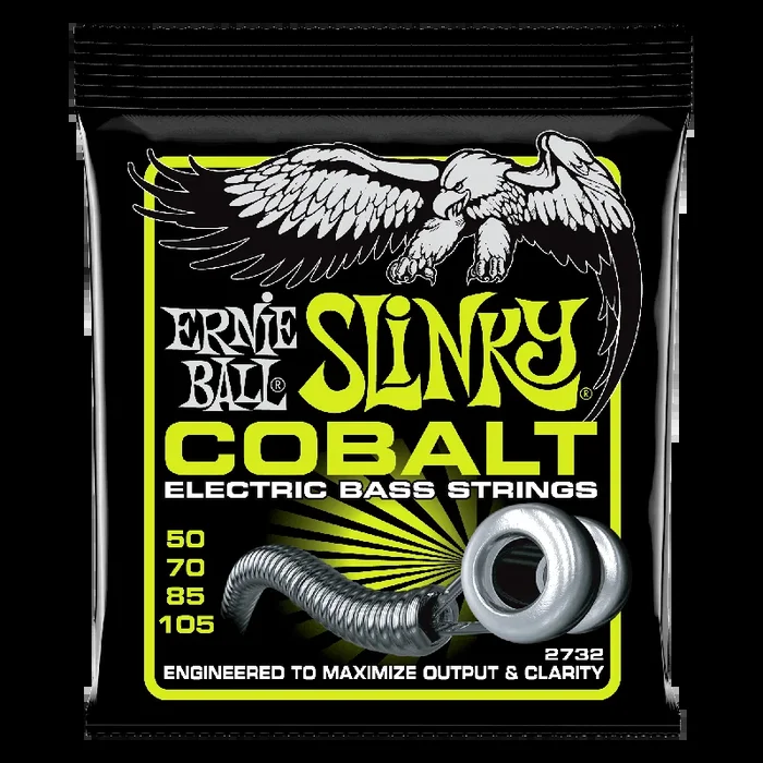 Ernie Ball 2732 Cobalt Regular Slinky Bass Strings 050 105 – 2732EB