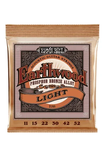 Ernie Ball Earthwood Acoustic Guitar 2148 Phosphor Bronze Light 11-52
