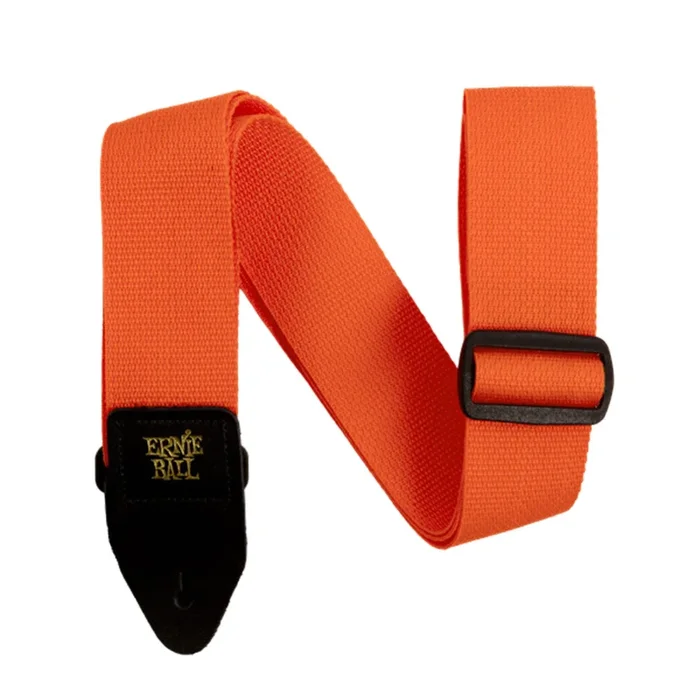 Ernie Ball Polypro Guitar Strap in Orange