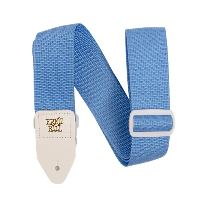 Ernie Ball Polypro Guitar Strap in Soft Blue