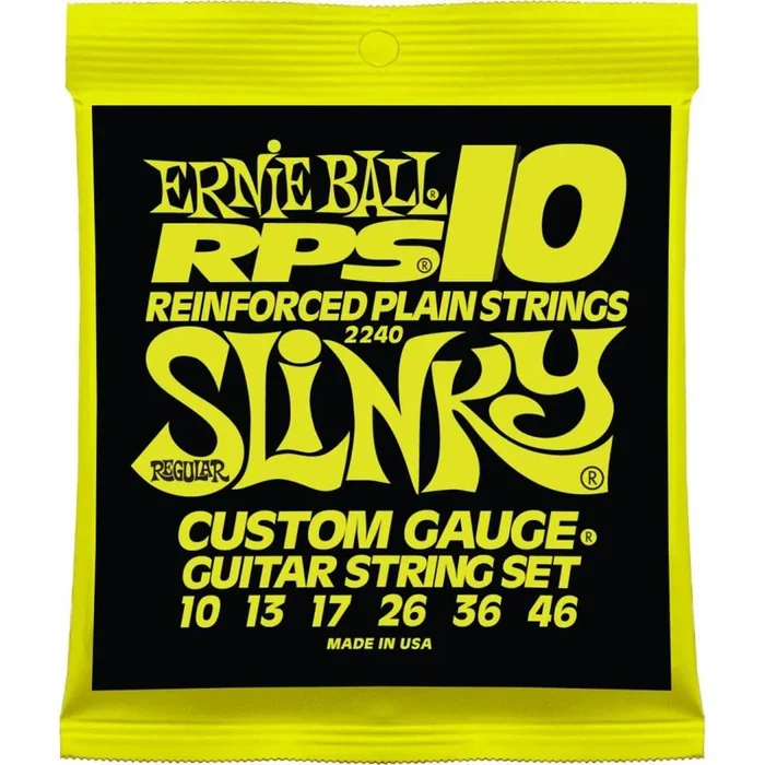 Ernie Ball Regular Slinky RPS Electric Strings 010 046 – 2240EB