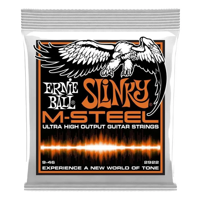 Ernie Ball Slinky M-Steel Hybrid 9 – 46 Electric Guitar Strings