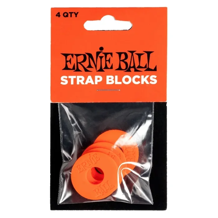Ernie Ball Strap Block – Red