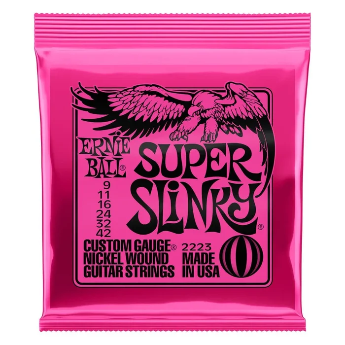Ernie Ball Super Slinky Electric Strings 009 042 – 2223EB