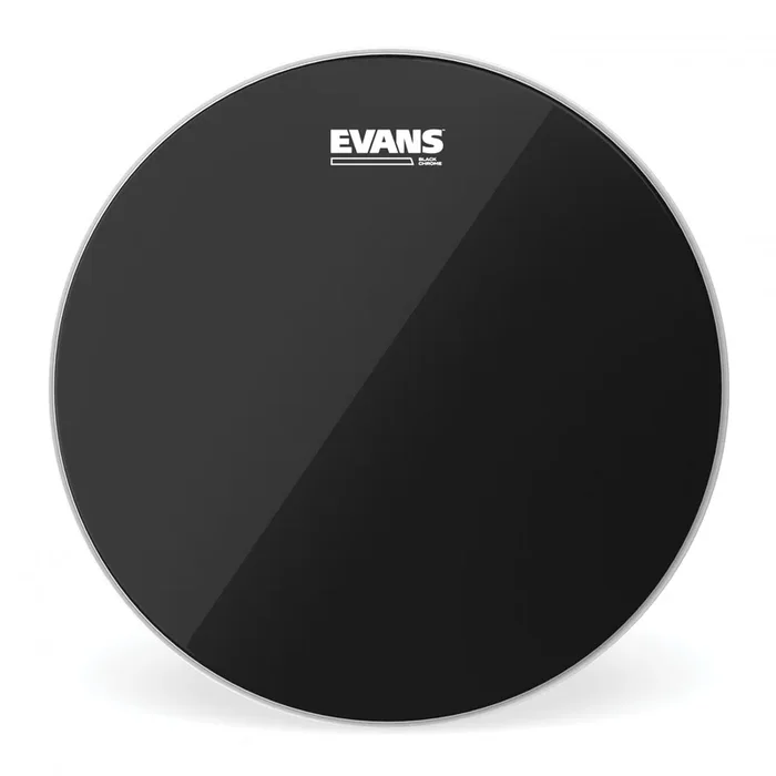 Evans 13″ Black Chrome Clear Drumhead
