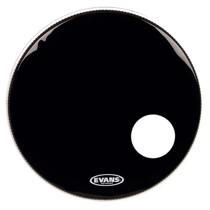 Evans BD20RB 20″ EQ3 Black Bass Drum Head