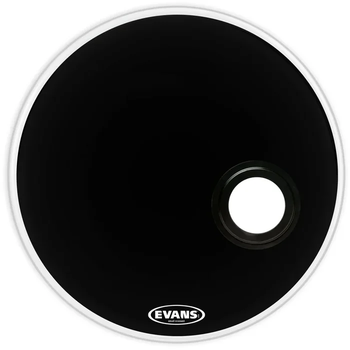 Evans BD20REMAD 20″ EMAD Resonant Black Bass Drum Head