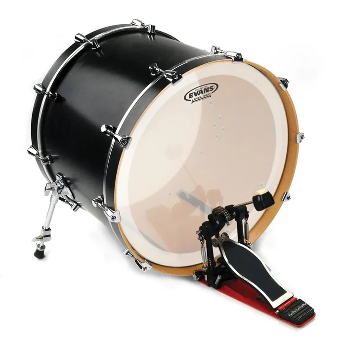 Evans EQ4 Frosted Bass Drum Head, 20 Inch *SKIN ONLY*