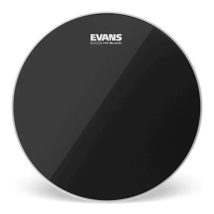 Evans MX Black Marching Tenor Drumhead, 10 Inch