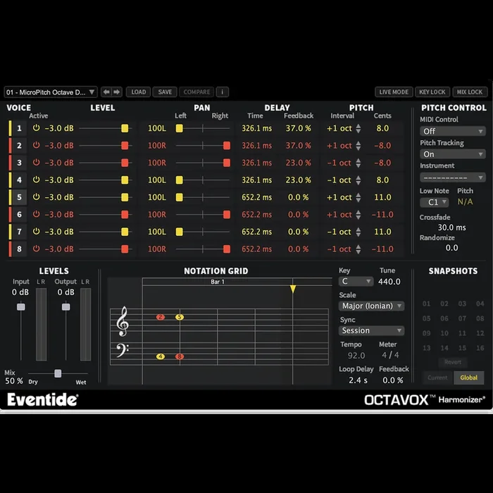 Eventide Octavox Harmonizer Plugin