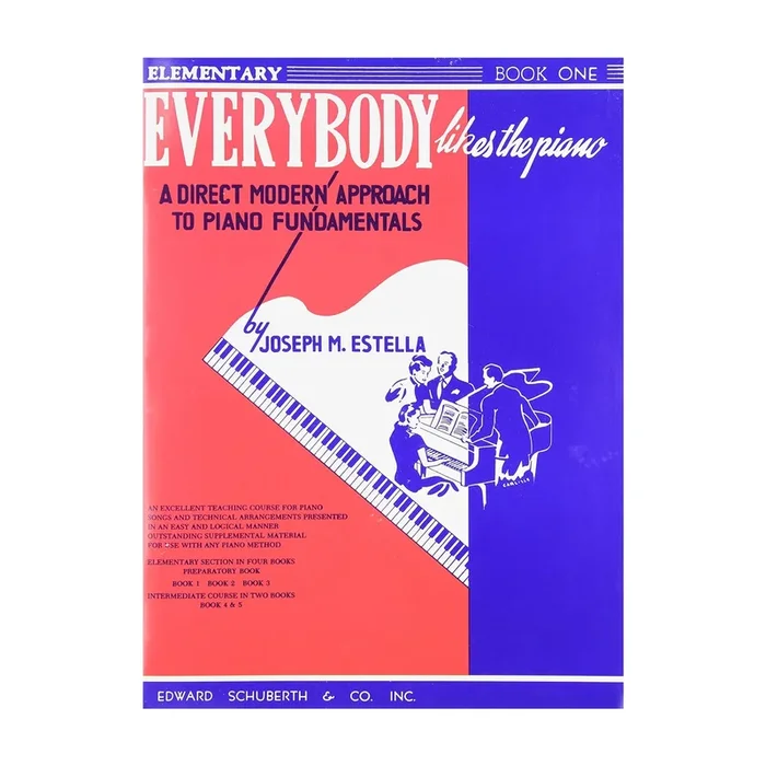 Everybody Likes the Piano: A Direct Modern Approach to Piano Fundamentals – Book 1