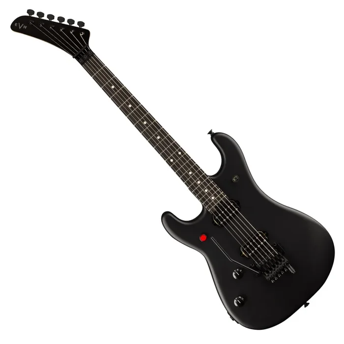 EVH 5150 Series Standard Left Hand Electric Guitar Ebony in Stealth Black – 5108003568